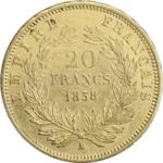 20 francs 1838 - Cramp - Aix-en-Provence et Marseille
